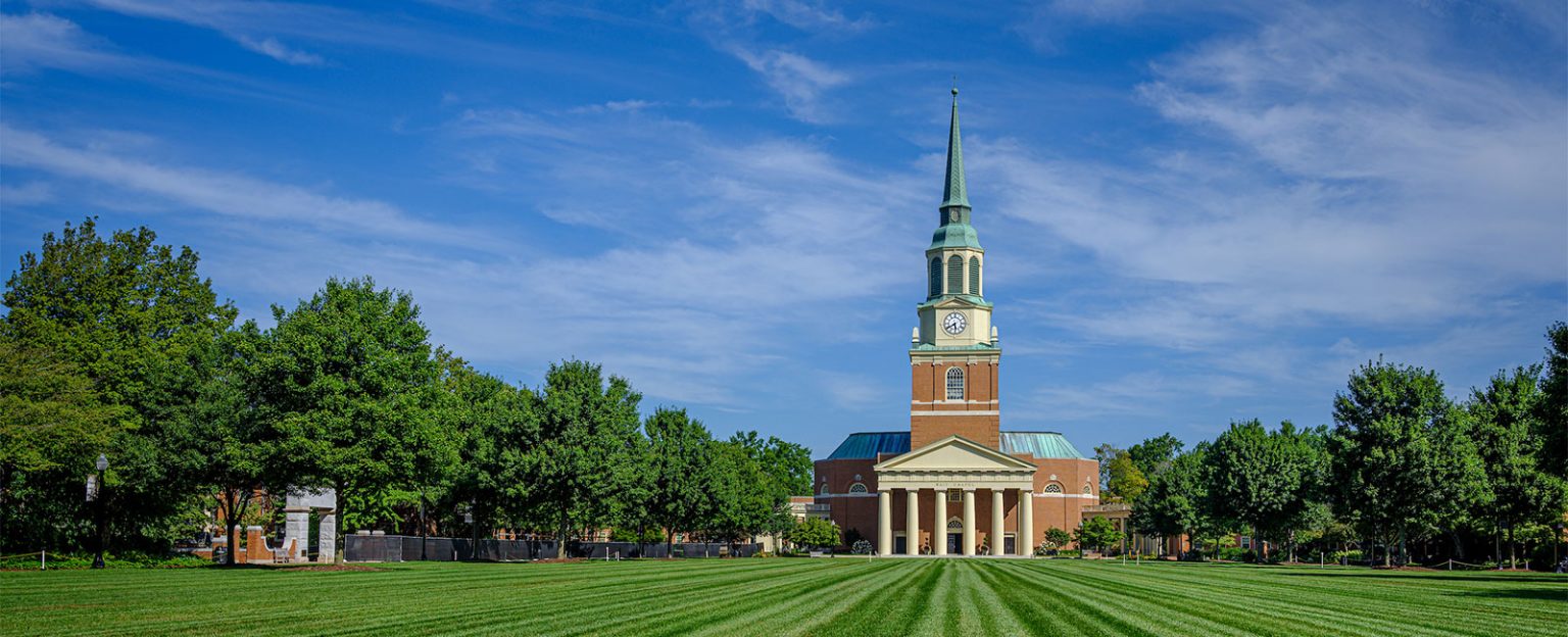 Wake Forest University campus